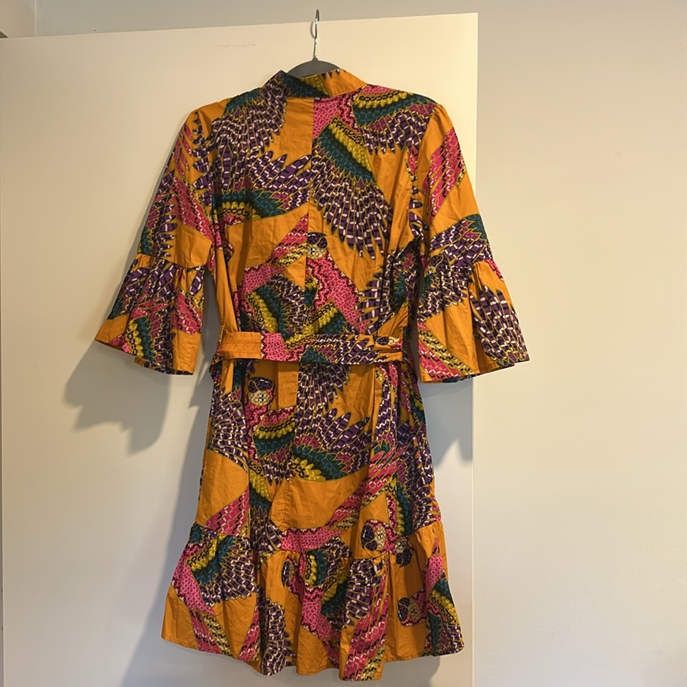 FARM Rio Colorful Leaf Patterned Fabric - Picture 4 of 4